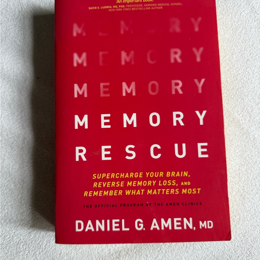 Memory Rescue Book by Daniel G. Amen